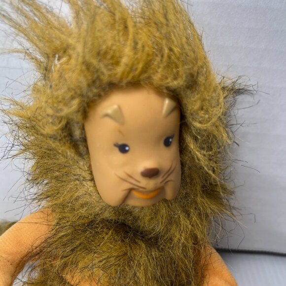 NWT 1998 Wizard of Oz COWARDLY LION Doll Merry-O Collection Plush Vintage Toy - Picture 6 of 12
